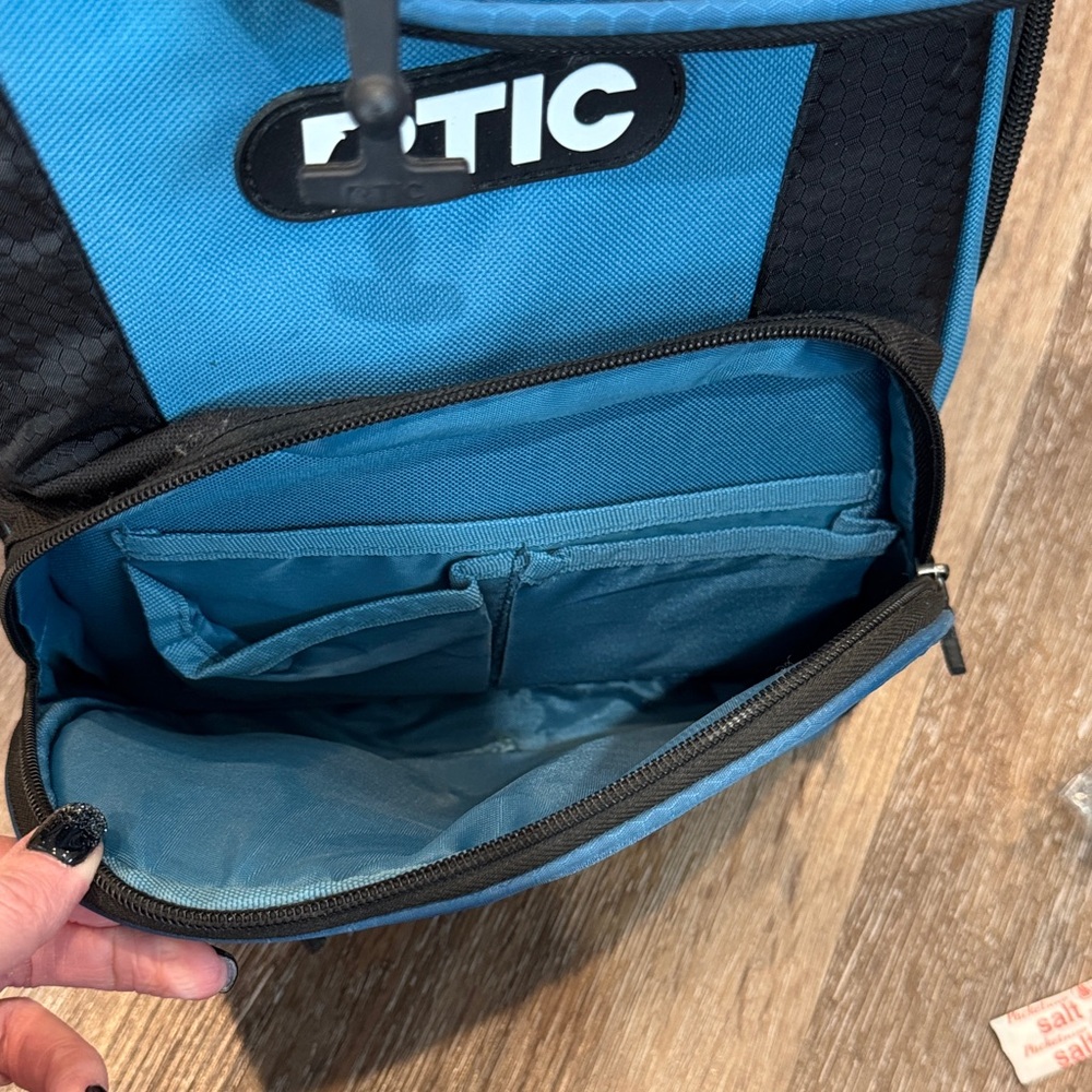 RTIC Blue Backpack Cooler - Picture 2 of 5